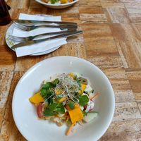 Entree Mango Salad at La Bio Cafetta in Lima