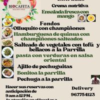 Meals of the day, April 2025 at La Bio Cafetta in Lima