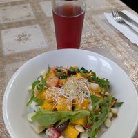 Mango veggie salad at La Bio Cafetta in Lima
