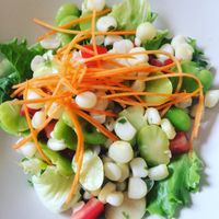 ensalada de choclo at La Bio Cafetta in Lima