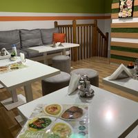 cosy upstairs   at Falafel in Sarajevo