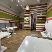 Upper floor interior   at Falafel in Sarajevo