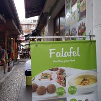 Falafel outside at Falafel in Sarajevo