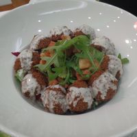 falafel salad  at Falafel in Sarajevo