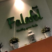 Falafek at Falafel in Sarajevo