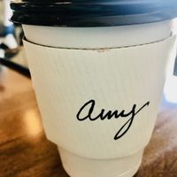 Excellent latte with variety of plant based milks offered, including oat, almond, & soy.  at The Farm Bakery & Cafe in Aptos