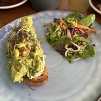 Avo Bruschetta #Veganuary at Replenish Cafe in Timaru