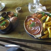 Curry and Lasagne at Super Natural Newcastle in Newcastle Upon Tyne