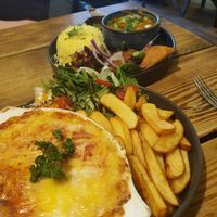 Vegan lunch all round! at Super Natural Newcastle in Newcastle Upon Tyne