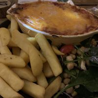 Mediocre lasagna I make better at home   at Super Natural Newcastle in Newcastle Upon Tyne