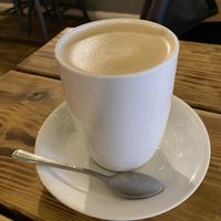 Large oat latte  at Super Natural Newcastle in Newcastle Upon Tyne