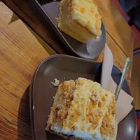 Carrot cake and orange and lemon cake at Super Natural Newcastle in Newcastle Upon Tyne