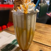 Biscoff Milkshake at Super Natural Newcastle in Newcastle Upon Tyne