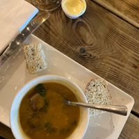 Soup of the day  at Super Natural Newcastle in Newcastle Upon Tyne