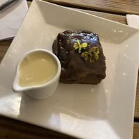 Sticky toffee pudding  at Super Natural Newcastle in Newcastle Upon Tyne
