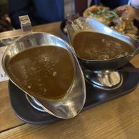 Too much gravy ?  at Super Natural Newcastle in Newcastle Upon Tyne