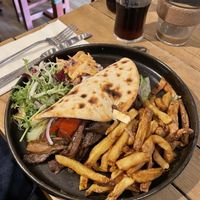 Vegan Greek Gyros   at Super Natural Newcastle in Newcastle Upon Tyne