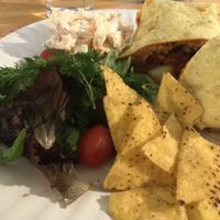 Vegan Burrito  at Super Natural Newcastle in Newcastle Upon Tyne