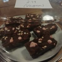 Lovely rocky road loaded with fruit and marshmallow at Super Natural Newcastle in Newcastle Upon Tyne
