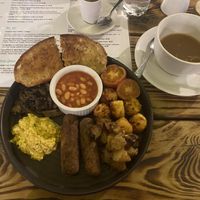‘All day breakfast’  at Super Natural Newcastle in Newcastle Upon Tyne