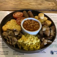 All Day Breakfast - huge portion! delicious at Super Natural Newcastle in Newcastle Upon Tyne