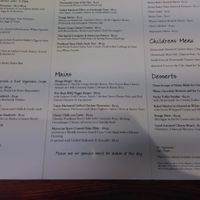 I took a quick snap of the menu so you can see the vegan items are clearly marked. at The Forage in Lyndhurst