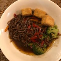 Soba noodles with Tofu at True in Odessa