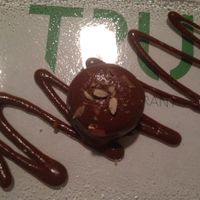 Carob dessert at True in Odessa