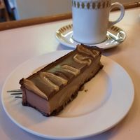 Salted caramel cheesecake (10/10 recommend) at Ice Shack in Manchester