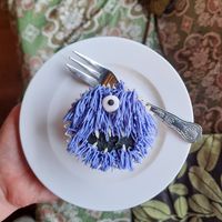 Halloween cinnamon-coffee cupcake at Ice Shack in Manchester