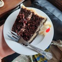 Black forest cake at Ice Shack in Manchester