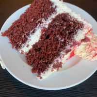 Red velvet cake !!!!   at Ice Shack in Manchester