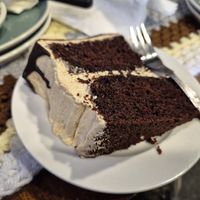 Peanut chocolate cake at Ice Shack in Manchester