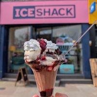 Black forest sundae at Ice Shack in Manchester