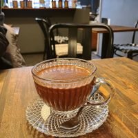 Vegan Dark hot chocolate   at Zapalka Coffee in Bydgoszcz
