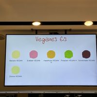 vegan flavours  at Eissalon am Schwedenplatz in Vienna