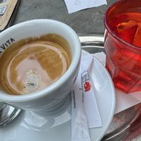 coffee  at Eissalon am Schwedenplatz in Vienna