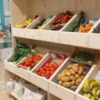 Frutas y verduras ecológicas at Eco-Viure in Mallorca