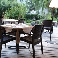 Beim Abendessen at La Vimea - Vegan Hotel & Vegan Restaurant in Naturno