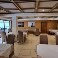 Dinner/breakfast room inside at La Vimea - Vegan Hotel & Vegan Restaurant in Naturno