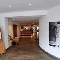 Hotel lobby at La Vimea - Vegan Hotel & Vegan Restaurant in Naturno