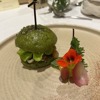  Bao bun, hummus  at La Vimea - Vegan Hotel & Vegan Restaurant in Naturno
