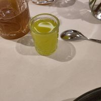 Kombucha (paired with the salad starter) at La Vimea - Vegan Hotel & Vegan Restaurant in Naturno