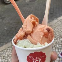 Delicious ice cream and many flavors to choose from ❤️ at Natur Ice in Lisbon