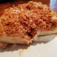 Caught a glimpse of this fine specimen of Doughnuttus Deliciozus before it *mysteriously* vanished.  at Glazed - Maybe closed in Brighton