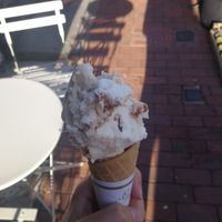 Vegan maple pecan at Gelato Gusto in Brighton
