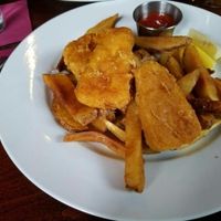 fish and chip at Alibi in Washington