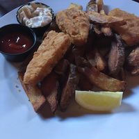Vegan Fish & Chips at Alibi in Washington