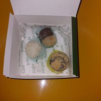 Sweets (minus the brigadeiro that I'd already eaten!) at B-Vegan in Salvador