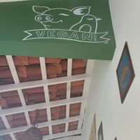 Ambiente muito agradável no segundo andar at B-Vegan in Salvador